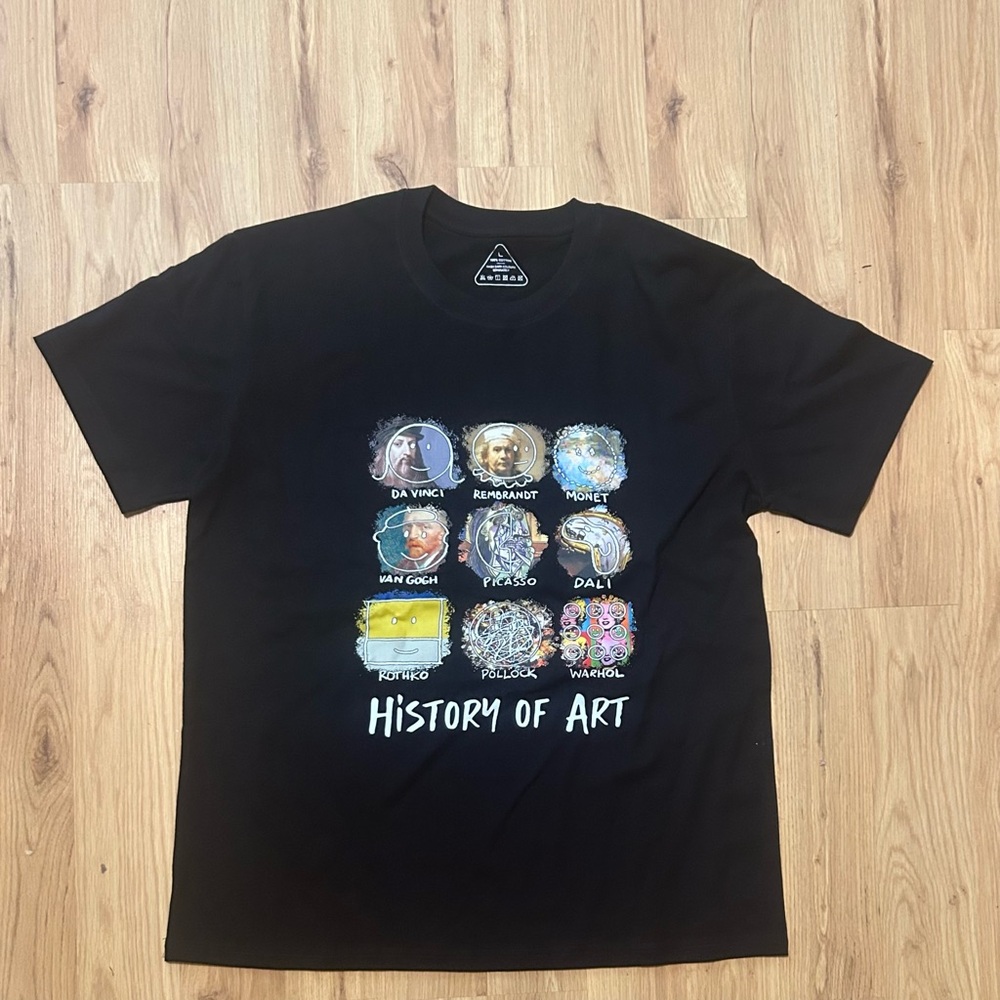 Black 'History of Art' T-Shirt
